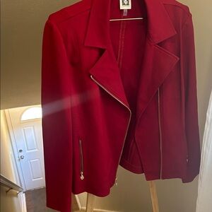 Anne Klein Red Women's Blazer